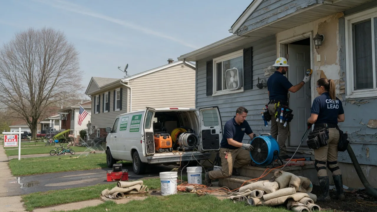 Flood Cleanup in Waverly, IA near me