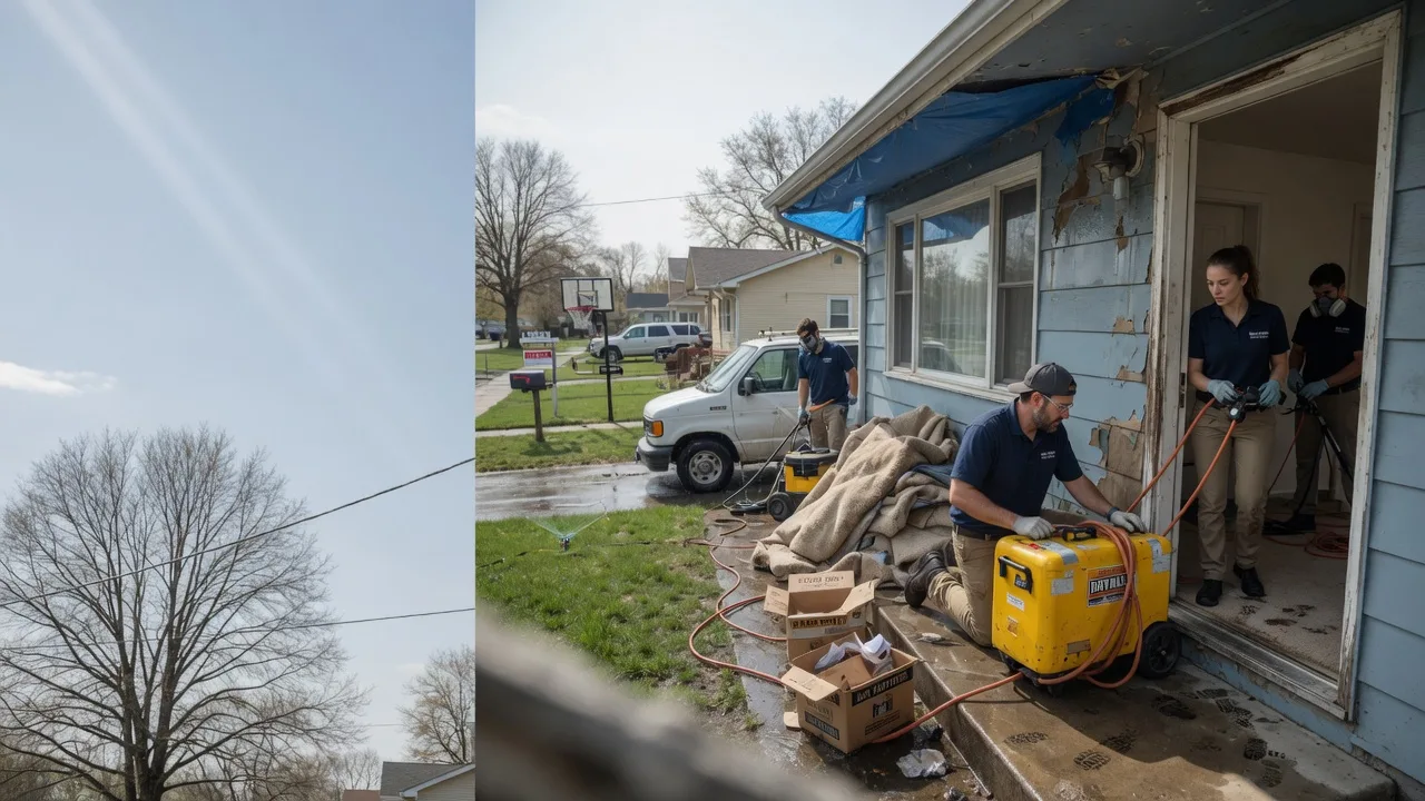 Basement Flood Cleanup in Waverly, IA near me